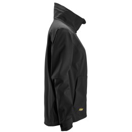 Veste Softshell de travail imperméable Snickers Workwear Shell 1247 – coloris Noir – vue 1