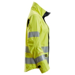 Veste imperméable de travail femme haute visibilité Snickers Workwear 1567 – coloris Jaune haute Visibilité/Marine – vue 1