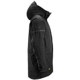 Veste de travail hiver imperméable Snickers Workwear Shell 1801 – coloris Noir/Noir – vue 1
