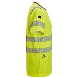 T-shirt de travail Snickers Workwear 2539 – coloris Jaune haute Visibilité – vue 1