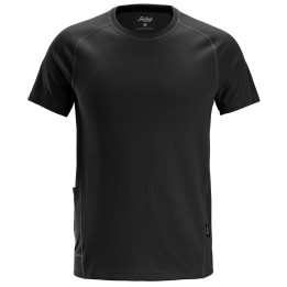 T-shirt de travail Snickers Workwear 2556 – coloris Noir – vue principale