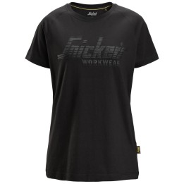 T-shirt de travail Snickers Workwear 2597 – coloris Noir – vue principale