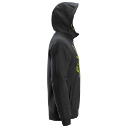 Sweat à capuche zippé de travail Snickers Workwear 2846 – coloris Noir – vue 1