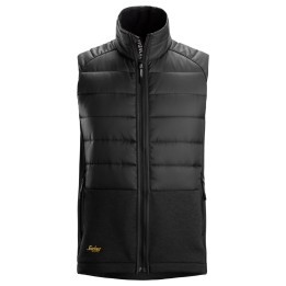 Gilet de travail Snickers Workwear 4902 – coloris Noir/Noir – vue principale