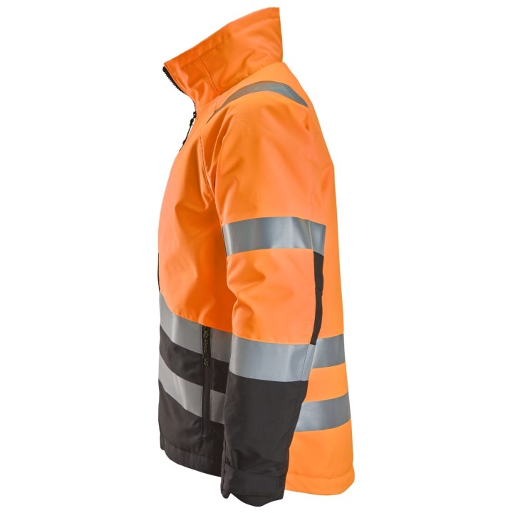 Veste de travail hiver haute visibilité Snickers Workwear HV Veste d'hiver Cl 2/3 1153