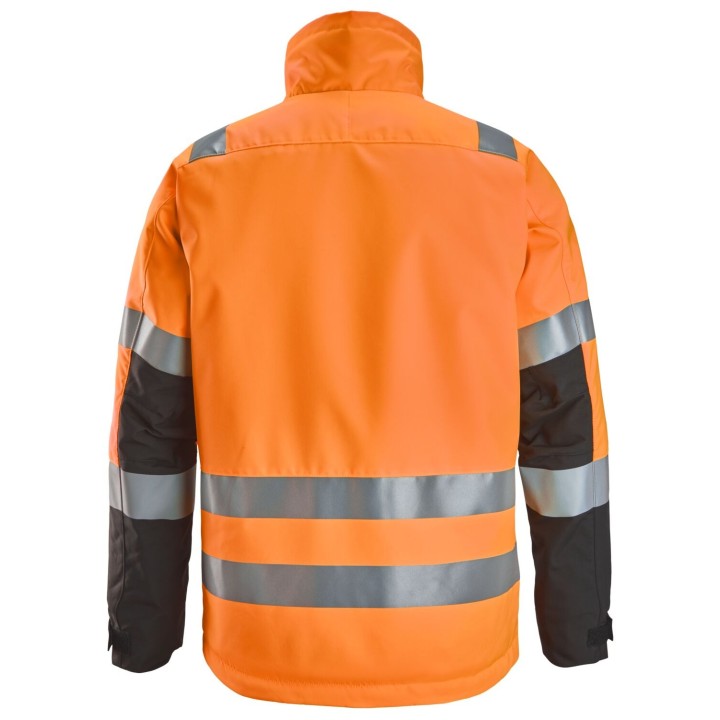 Veste de travail hiver haute visibilité Snickers Workwear HV Veste d'hiver Cl 2/3 1153