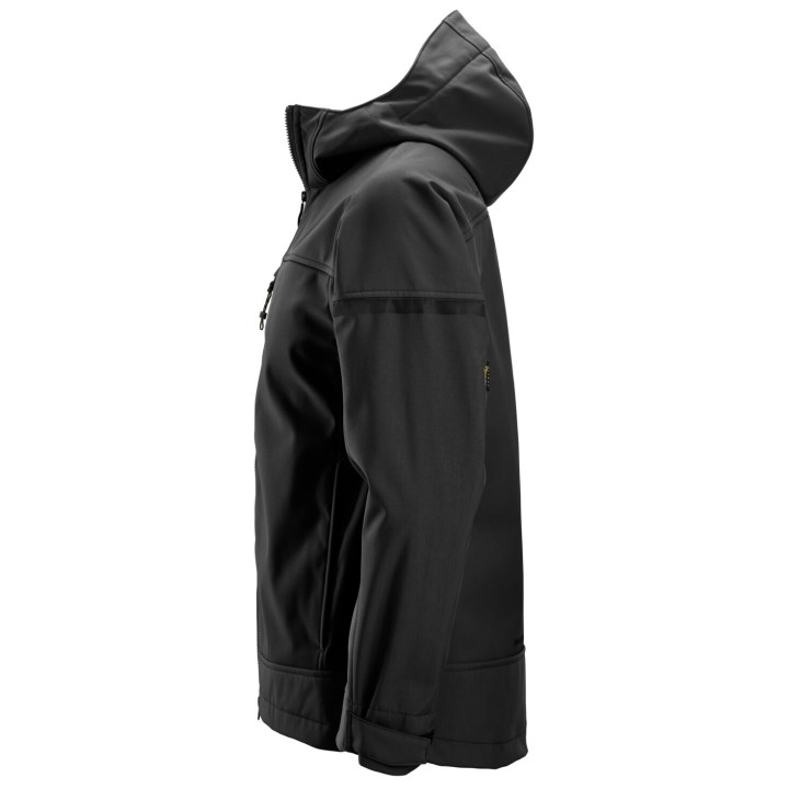 Veste Softshell de travail Snickers Workwear AW Hood SoftS Stretch Jkt 1226