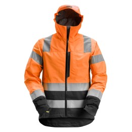 Veste imperméable de travail haute visibilité Snickers Workwear Veste imper. HV, AW CL3 1330