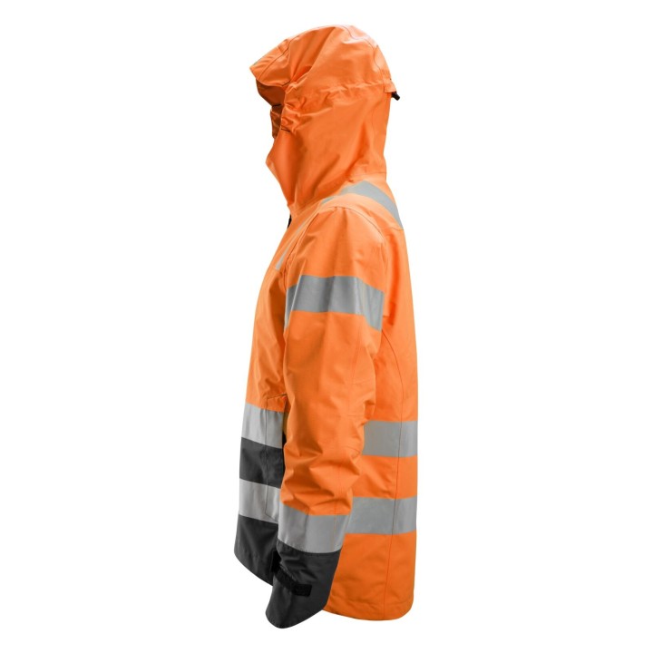 Veste imperméable de travail haute visibilité Snickers Workwear Veste imper. HV, AW CL3 1330