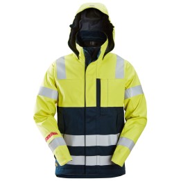 Veste imperméable de travail haute visibilité Snickers Workwear PW WP Shell JKT HV CL3 1361