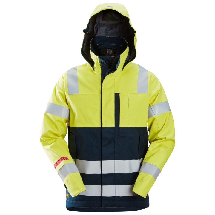 Veste imperméable de travail haute visibilité Snickers Workwear PW WP Shell JKT HV CL3 1361