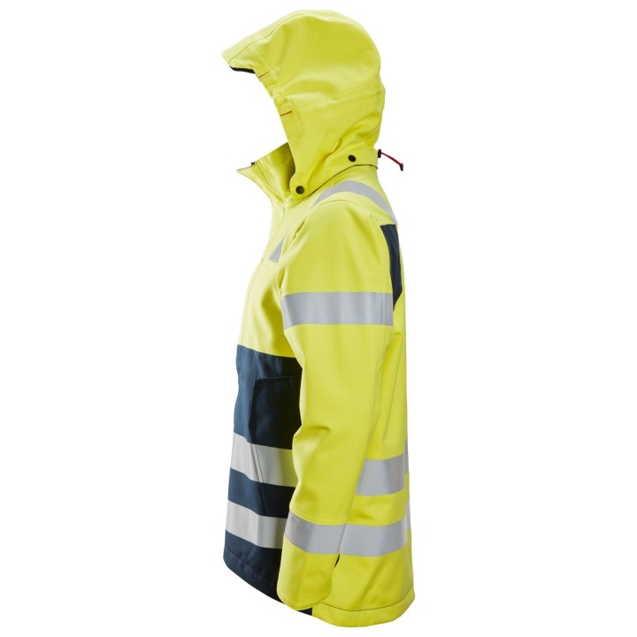 Veste imperméable de travail haute visibilité Snickers Workwear PW WP Shell JKT HV CL3 1361