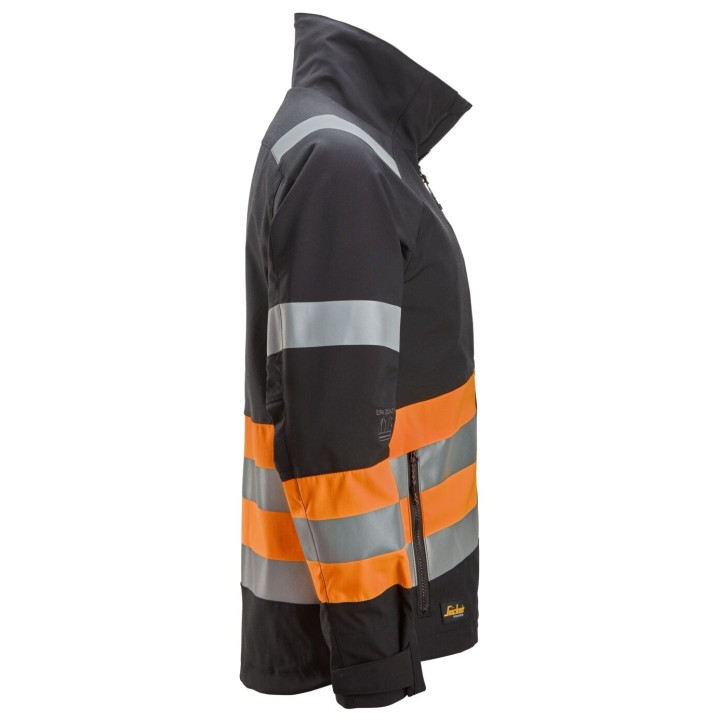 Veste de travail non doublée haute visibilité Snickers Workwear HV Veste Cl 1 1534