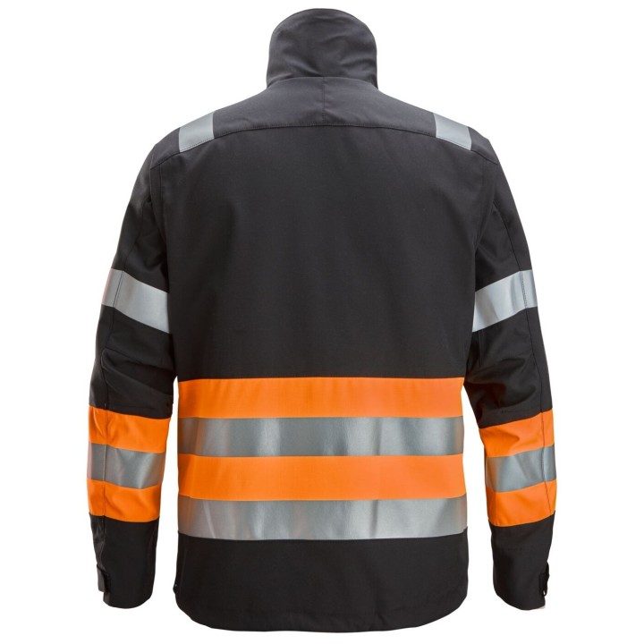 Veste de travail non doublée haute visibilité Snickers Workwear HV Veste Cl 1 1534