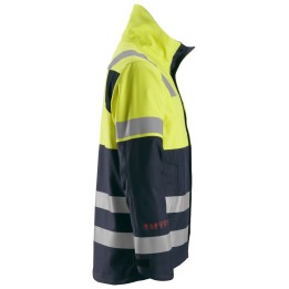 Veste imperméable de travail haute visibilité Snickers Workwear PW,Veste protection CL1 1560