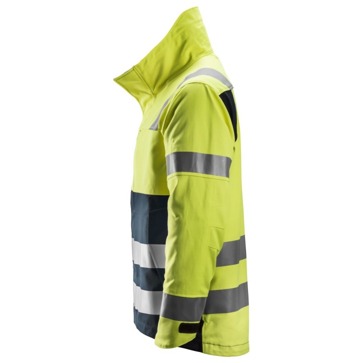 Veste imperméable de travail haute visibilité Snickers Workwear PW,Veste protection CL3 1561