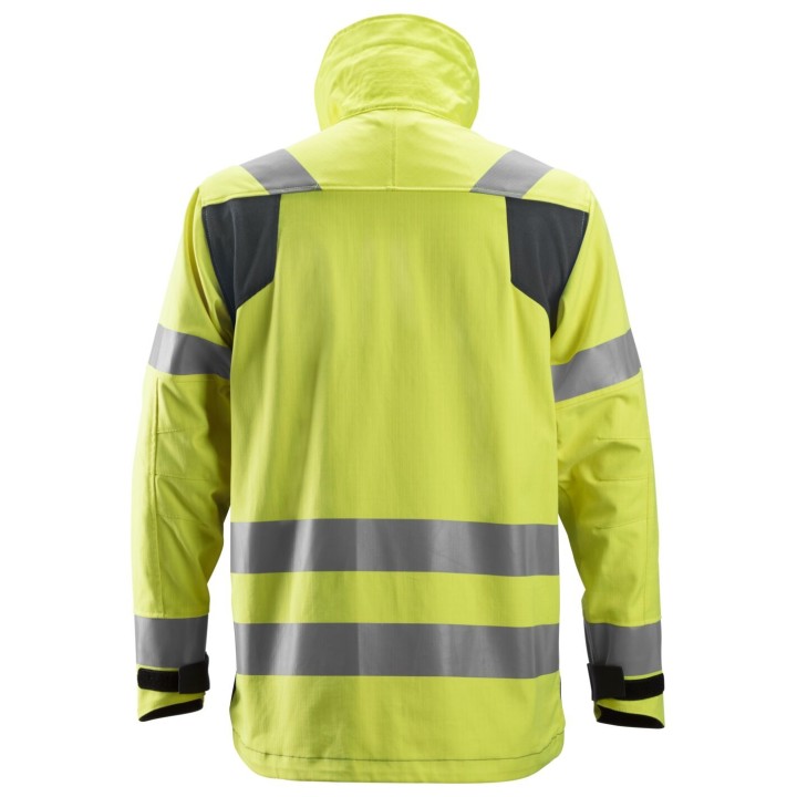 Veste imperméable de travail haute visibilité Snickers Workwear PW,Veste protection CL3 1561