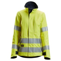 Veste imperméable de travail femme haute visibilité Snickers Workwear Veste pour femme haute visibilité, Classe 3 1567