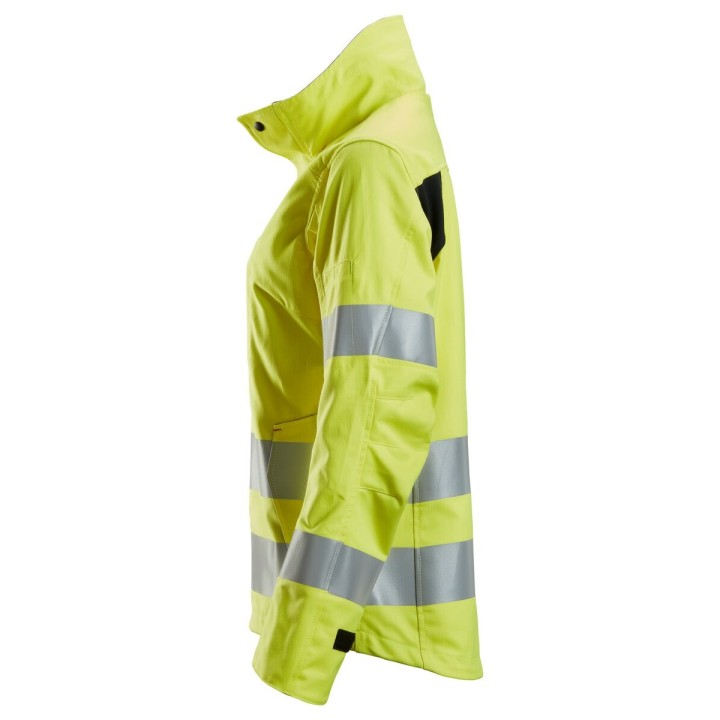 Veste imperméable de travail femme haute visibilité Snickers Workwear Veste pour femme haute visibilité, Classe 3 1567