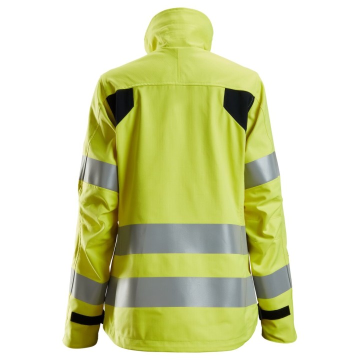 Veste imperméable de travail femme haute visibilité Snickers Workwear Veste pour femme haute visibilité, Classe 3 1567