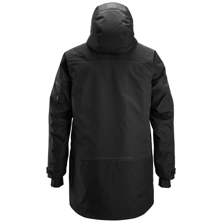 Veste de travail hiver imperméable Snickers Workwear AW, Parka imperméable 1801