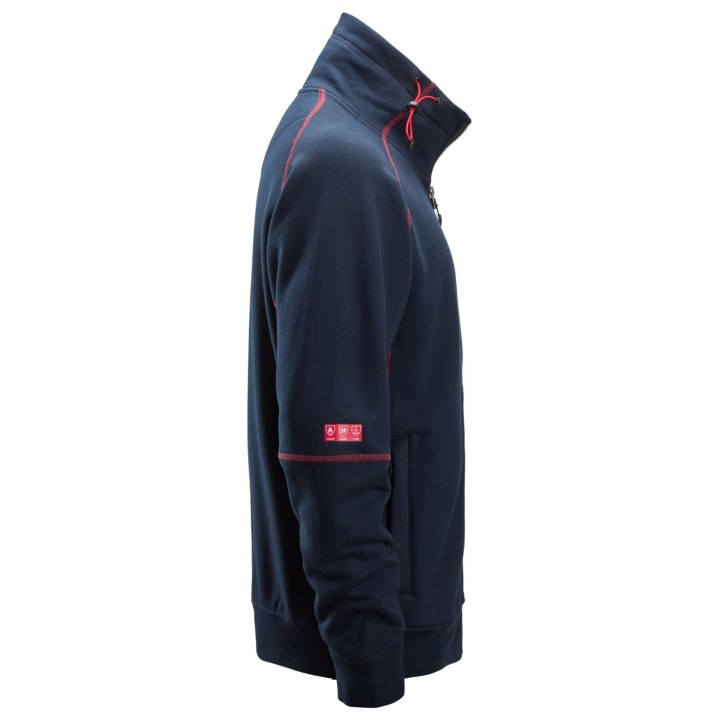 Sweat-shirt de travail Snickers Workwear PW, ARC FZ SWEATER 2360
