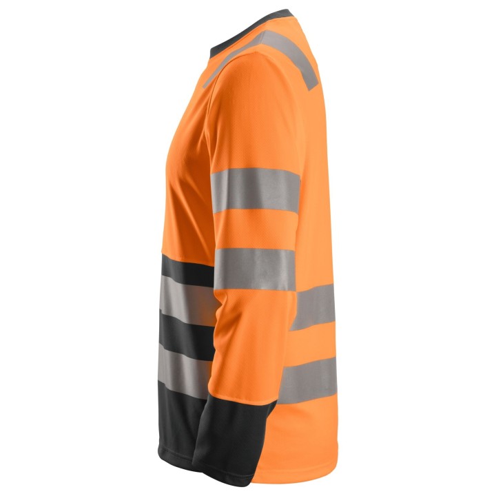 T-shirt de travail Snickers Workwear T-shirt HV Lon-Man CL2 2433