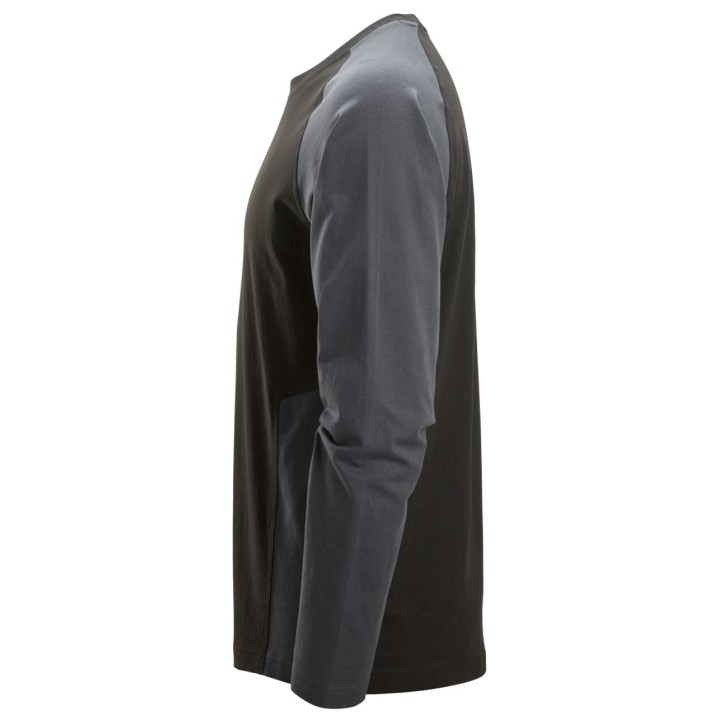 T-shirt de travail Snickers Workwear T-SHIRT BICOLOR LONG SLV 2450
