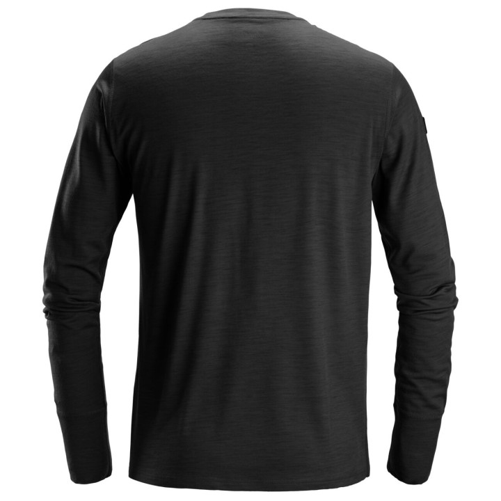 T-shirt de travail Snickers Workwear T-Shirt Laine Long Slv 2451