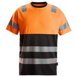 T-shirt de travail Snickers Workwear T-Shirt HV Cl1 2535