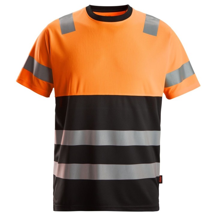T-shirt de travail Snickers Workwear T-Shirt HV Cl1 2535