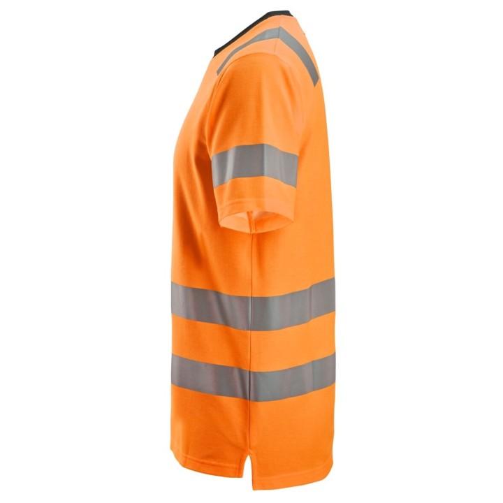 T-shirt de travail Snickers Workwear T-Shirt HV Cl2 2536