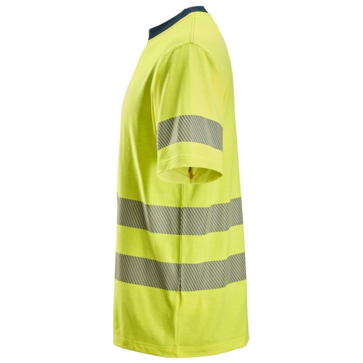 T-shirt de travail Snickers Workwear PW SS T-SHIRT HV CL3 2562