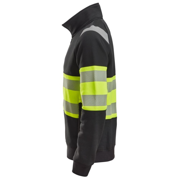 Sweat-shirt de travail haute visibilité Snickers Workwear HV Cl 1 FZ Jacket 2834