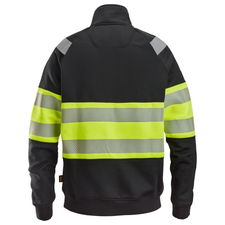 Sweat-shirt de travail haute visibilité Snickers Workwear HV Cl 1 FZ Jacket 2834
