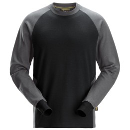 Sweat-shirt de travail Snickers Workwear Sweatshirt bicolore 2840