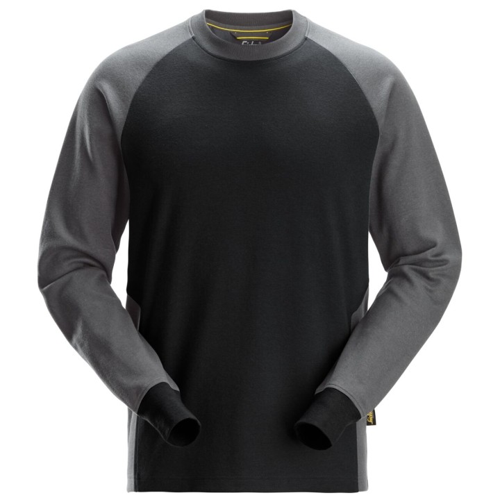 Sweat-shirt de travail Snickers Workwear Sweatshirt bicolore 2840