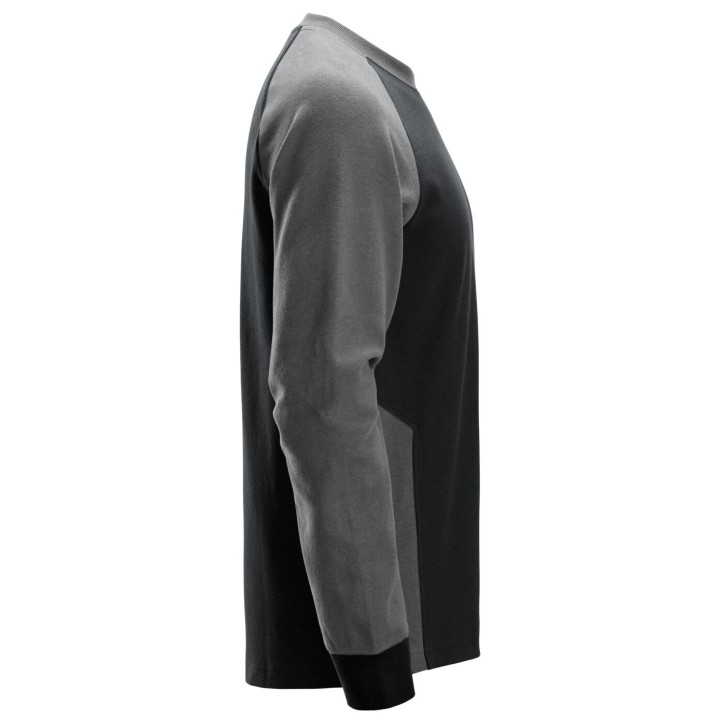 Sweat-shirt de travail Snickers Workwear Sweatshirt bicolore 2840