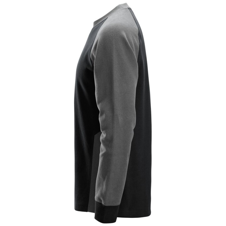 Sweat-shirt de travail Snickers Workwear Sweatshirt bicolore 2840