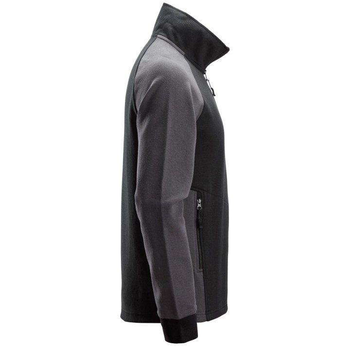 Sweat-shirt bicolore demi-zippé Snickers Workwear 2841