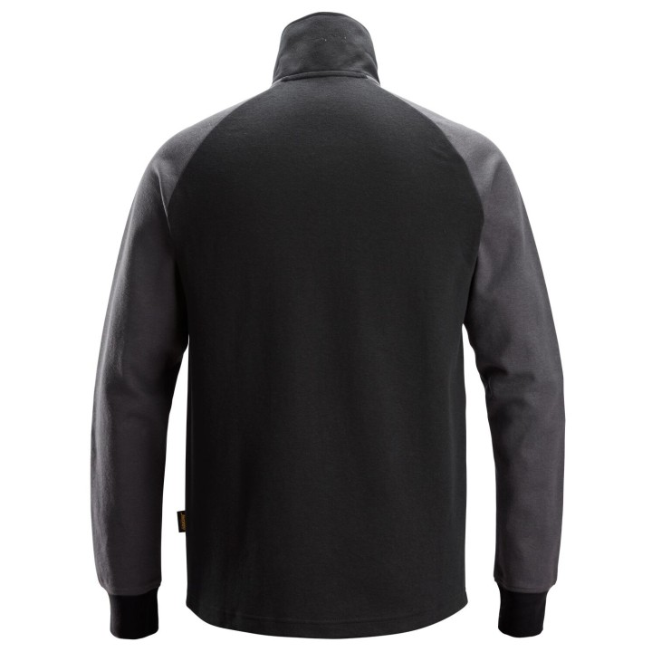Sweat-shirt bicolore demi-zippé Snickers Workwear 2841