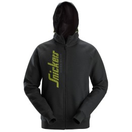 Sweat-shirt à capuche avec logo et fermeture à glissière pleine longueur Snickers Workwear 2846