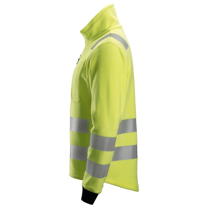 Polaire de travail haute visibilité Snickers Workwear PW, Veste en fleece, CL3 2860