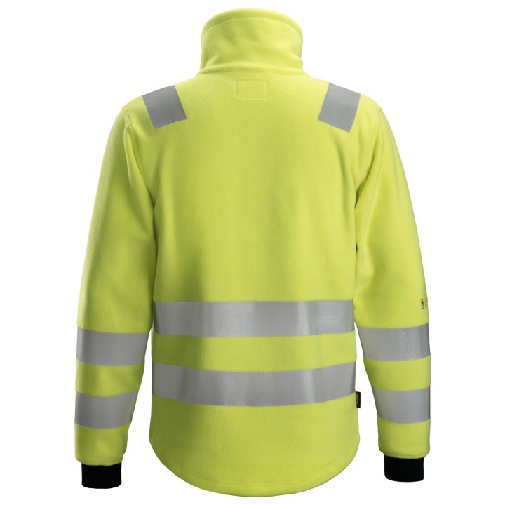 Polaire de travail haute visibilité Snickers Workwear PW, Veste en fleece, CL3 2860