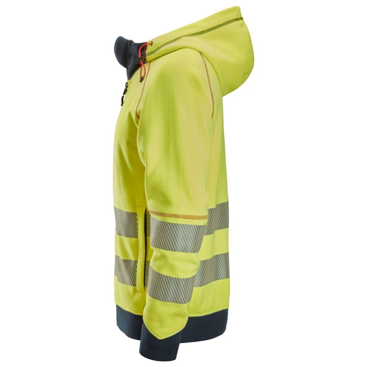 Sweat-shirt de travail Snickers Workwear PW, ARCFZ HDIE HV CL3 2866