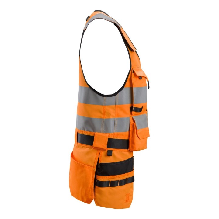 Gilet de travail Snickers Workwear Gilet porte-outils, haute visibilité, Classe 1 4230