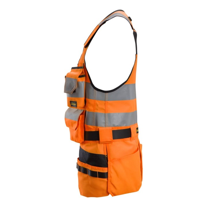 Gilet de travail Snickers Workwear Gilet porte-outils, haute visibilité, Classe 1 4230