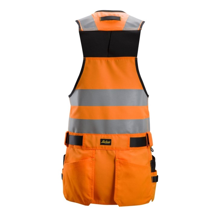 Gilet de travail Snickers Workwear Gilet porte-outils, haute visibilité, Classe 1 4230