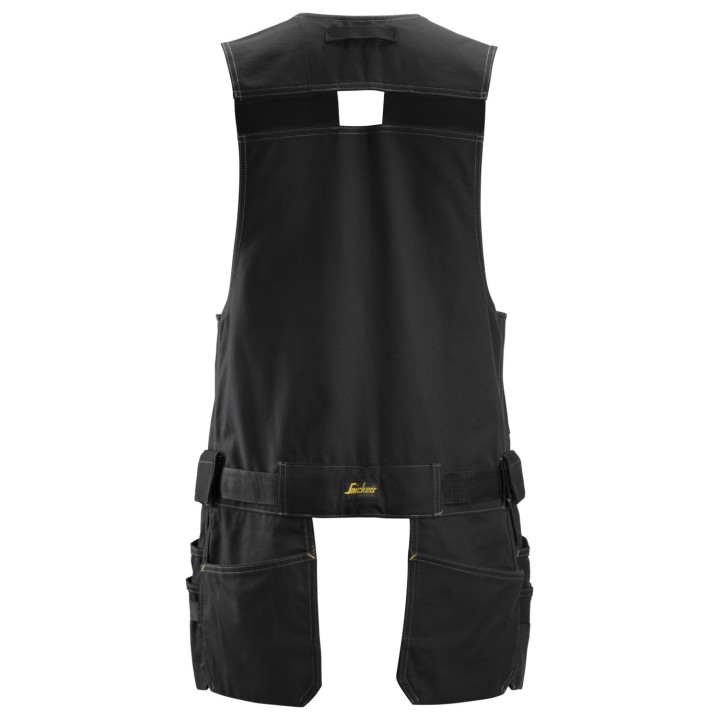 Gilet de travail Snickers Workwear Gilet de travail toile extensible poches fourre-tout 4254
