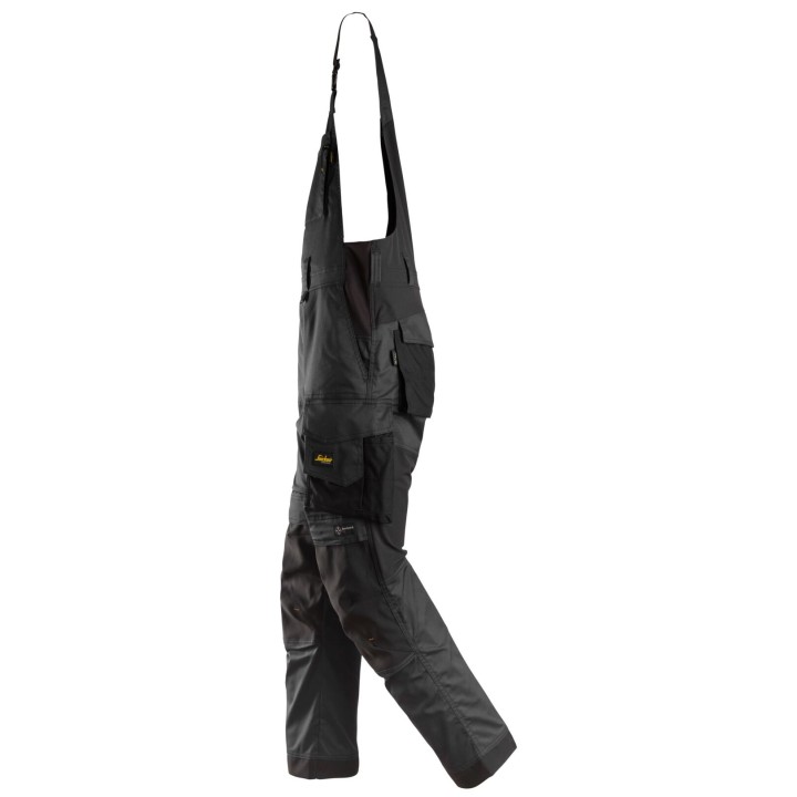Salopette de travail à bretelles Snickers Workwear AW Salopette Stretch 6051